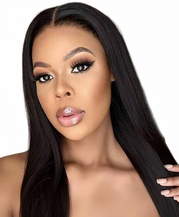 "16" Brazilian Hair Full Frontal Wig.